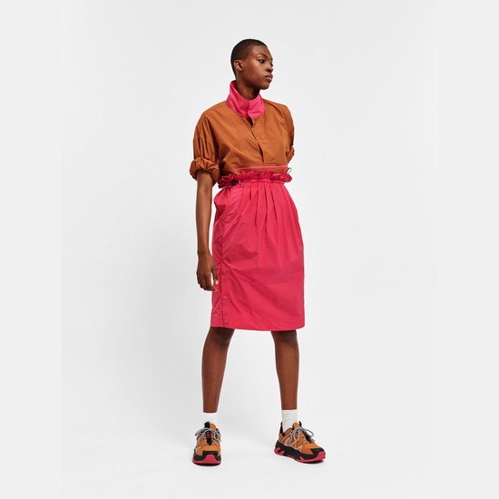 Aigle The Technical And Feminine Summer Skirt Women Pink ZA-68534